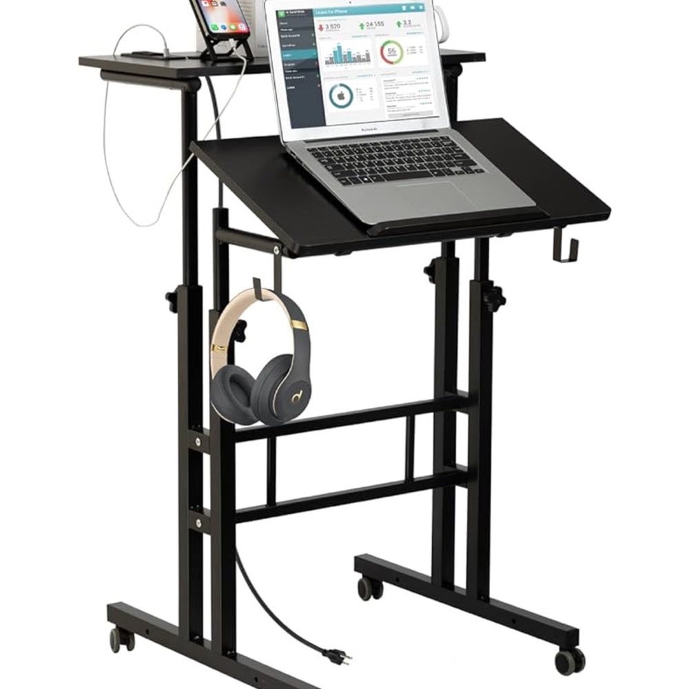 Mobile standup desk